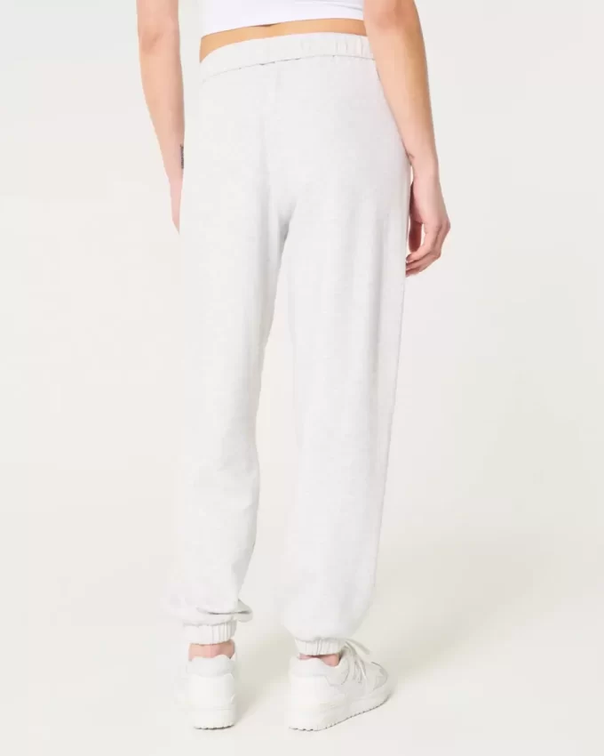Hollister Feel Good Fleece Dad Joggers Hollister Feel Good Fleece Dad Joggers