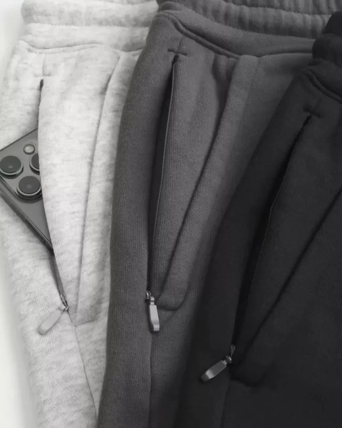 Σορτς με λογότυπο Hollister Feel Good Fleece Mid-thigh 3-pack