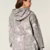 Hollister Feel Good Oversized Camo Hoodie