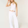 Χαμηλό ψηλό φαρδύ παντελόνι Hollister Livvy Χαμηλό ψηλό φαρδύ παντελόνι Hollister Livvy