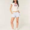Χαμηλό λινό σορτς Hollister Livvy Χαμηλό λινό σορτς Hollister Livvy