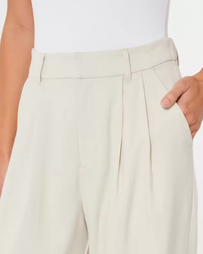 Φαρδύ παντελόνι Hollister Livvy Ultra ψηλό