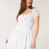 Φόρεμα Hollister Sofia Drop-Waist Bubble Skort Φόρεμα Hollister Sofia Drop-Waist Bubble Skort