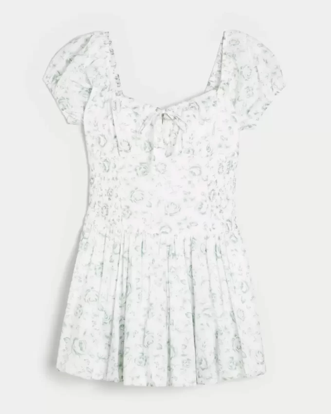 Φόρεμα Hollister Sofia Drop-Waist Bubble Skort Φόρεμα Hollister Sofia Drop-Waist Bubble Skort