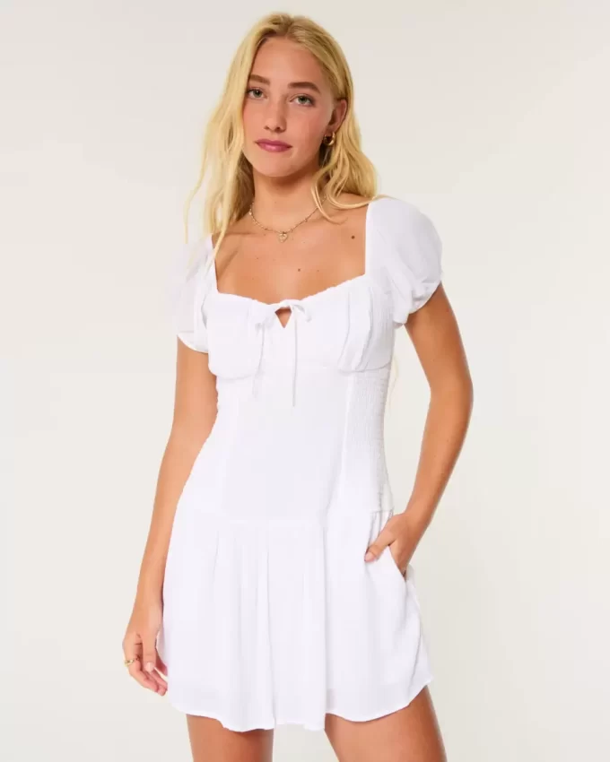 Φόρεμα Hollister Sofia Drop Waist Skort Φόρεμα Hollister Sofia Drop Waist Skort