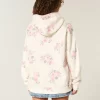 Hoodie Hollister Feel Good Υπερμεγέθης φλοράλ μοτίβο Hoodie Hollister Feel Good Υπερμεγέθης φλοράλ μοτίβο