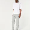 Χαλαροί Joggers με λογότυπο Fleece Χαλαροί Joggers με λογότυπο Fleece
