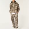 Χαλαροί Joggers με λογότυπο Fleece Χαλαροί Joggers με λογότυπο Fleece
