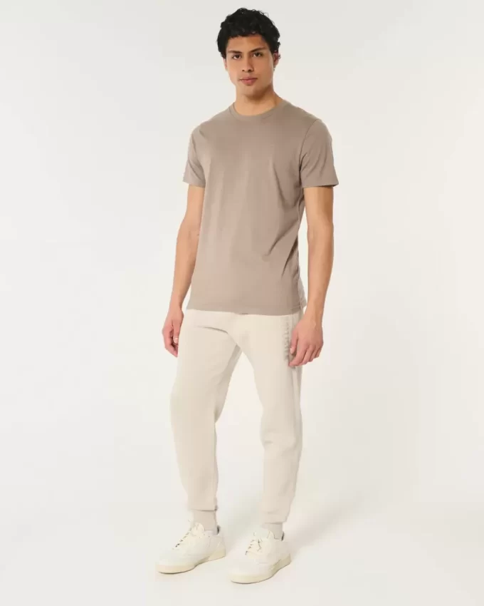Χαλαροί Joggers με λογότυπο Fleece Χαλαροί Joggers με λογότυπο Fleece