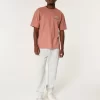 Χαλαροί Joggers με λογότυπο Fleece Χαλαροί Joggers με λογότυπο Fleece