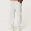 Χαλαροί Joggers με λογότυπο Fleece Χαλαροί Joggers με λογότυπο Fleece