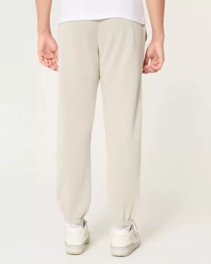 Χαλαροί Joggers με λογότυπο Fleece Χαλαροί Joggers με λογότυπο Fleece