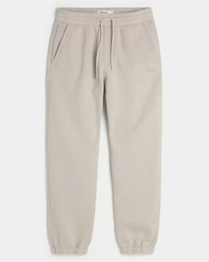 Χαλαροί Joggers με λογότυπο Fleece Χαλαροί Joggers με λογότυπο Fleece