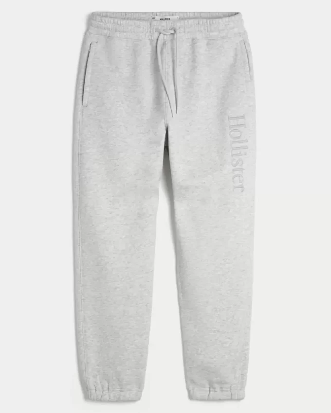 Χαλαροί Joggers με λογότυπο Fleece Χαλαροί Joggers με λογότυπο Fleece