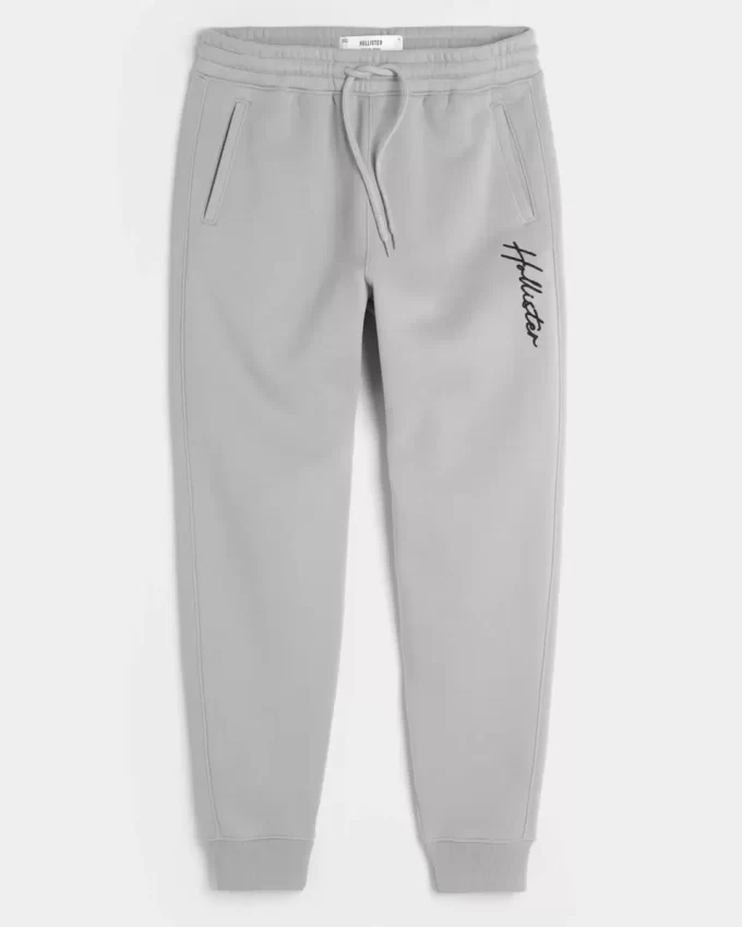 Χαλαροί Joggers με λογότυπο Fleece Χαλαροί Joggers με λογότυπο Fleece
