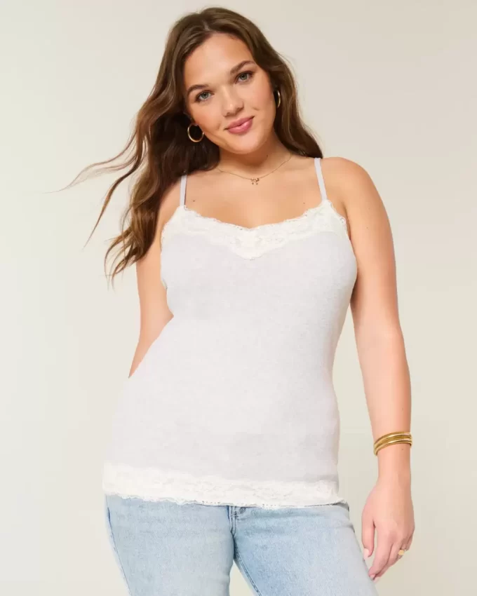 Lace Trim Cami Lace Trim Cami