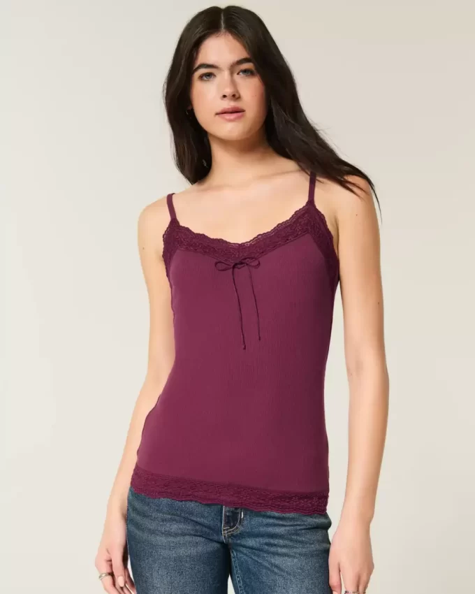 Lace Trim Cami Lace Trim Cami
