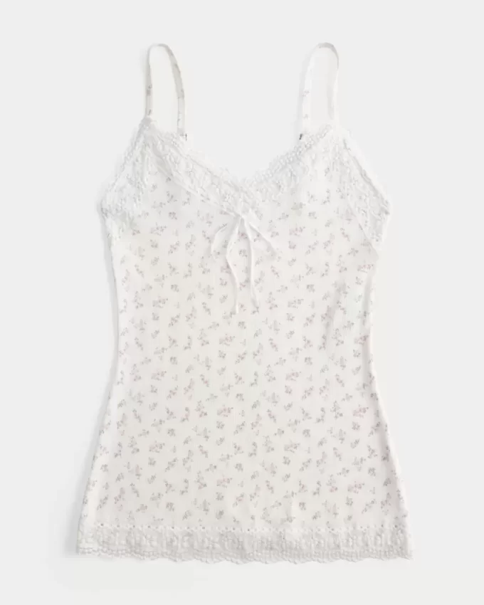 Lace Trim Cami Lace Trim Cami