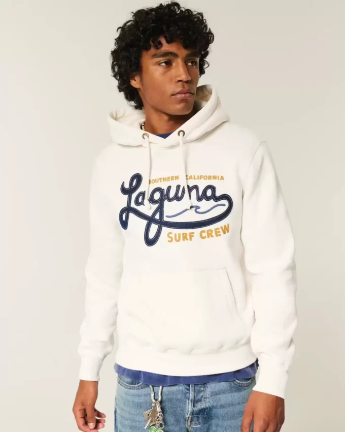 Γραφικά κουκούλα Laguna Graphic Surf Crew με επένδυση βάφλας