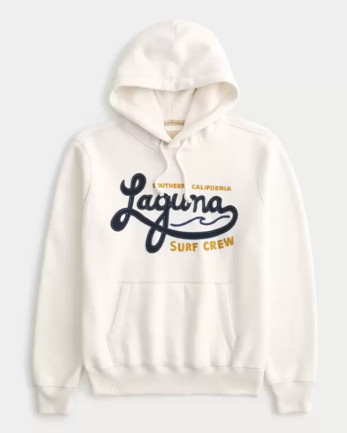 Γραφικά κουκούλα Laguna Graphic Surf Crew με επένδυση βάφλας