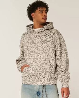 Φορτωτό με κουκούλα Leopard Print