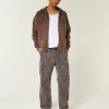 Leopard Print Baggy Painter Jeans Leopard Print Baggy Painter Jeans