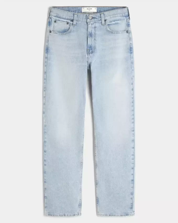 Φαρδιά τζιν Light Wash
