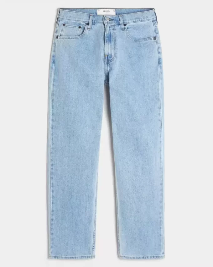 Φαρδιά τζιν Light Wash