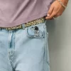 Light Wash Astronaut Graphic Super Baggy Jeans