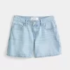 Χαμηλό ύψος Light Wash Baggy τζιν ξυλουργικό σορτς 5″