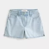 Ψηλό ψηλό Light Wash Baggy τζιν σορτς 5″ Ψηλό ψηλό Light Wash Baggy τζιν σορτς 5″
