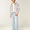 Light Wash Baggy Jeans