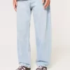 Light Wash Baggy Jeans