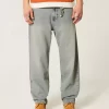 Light Wash Baggy Jeans