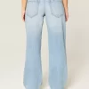 Χαμηλό ύψος Light Wash Baggy Jeans Χαμηλό ύψος Light Wash Baggy Jeans