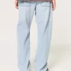 Light Wash Baggy Jeans