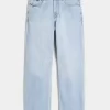 Light Wash Baggy Jeans