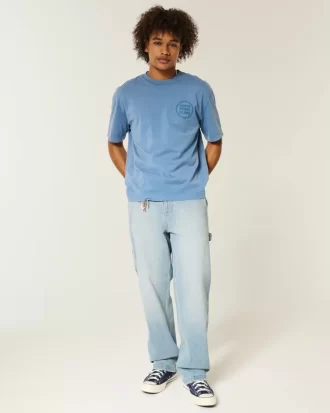 Τζιν Light Wash Baggy Painter