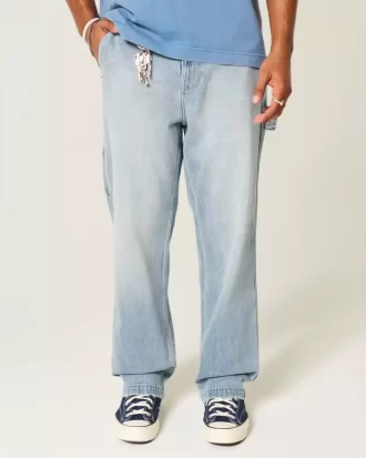 Τζιν Light Wash Baggy Painter
