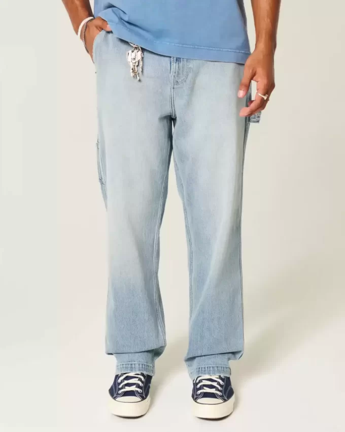 Τζιν Light Wash Baggy Painter