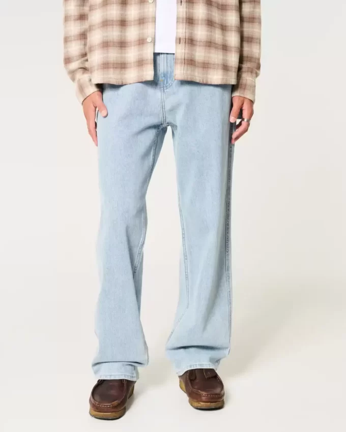 Τζιν Light Wash Baggy Painter Τζιν Light Wash Baggy Painter