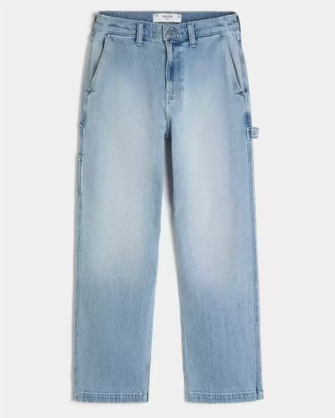 Τζιν Light Wash Baggy Painter