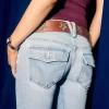 Χαμηλό τζιν Light Wash Bootcut