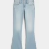 Χαμηλό τζιν Light Wash Bootcut