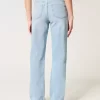 Ψηλόροφο Light Wash Dad Jeans