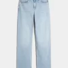 Ψηλόροφο Light Wash Dad Jeans