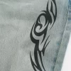 Light Wash Graphic Baggy Jeans Light Wash Graphic Baggy Jeans