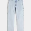 Light Wash Loose Painter Jeans