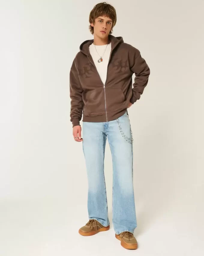 Light Wash Relaxed Bootcut Jeans Light Wash Relaxed Bootcut Jeans
