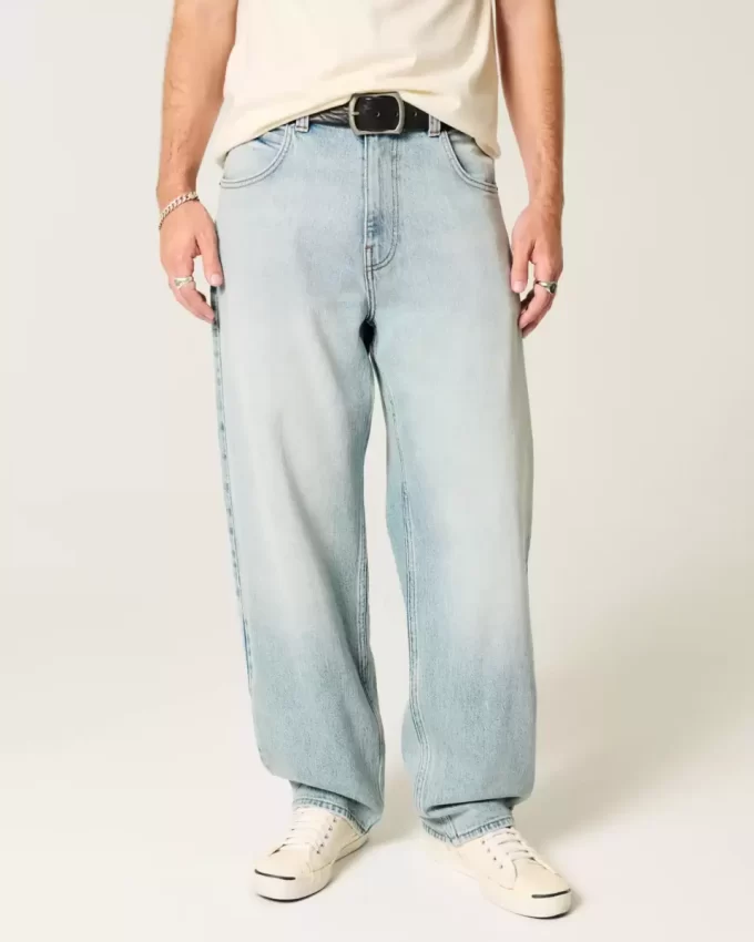 Light Wash Skater Baggy Jeans Light Wash Skater Baggy Jeans